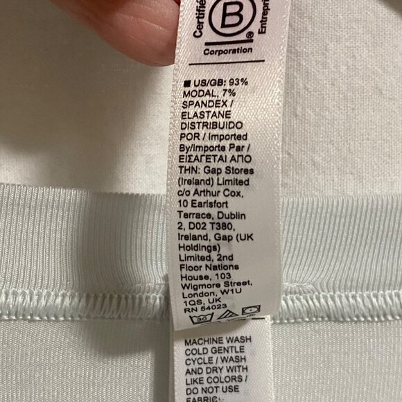 Athleta Relaxed Weekender Tee T-Shirt Light Mint Green Size M - Picture 5 of 10